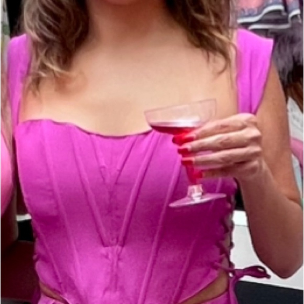 Pink Corset Top